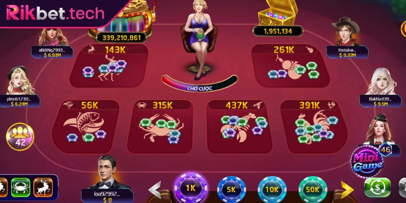 Bầu Cua Rikbet – Trò Chơi Dân Gian Đầy Hấp Dẫn Và Kịch Tính 1 Khái quát game bầu cua Rikbet