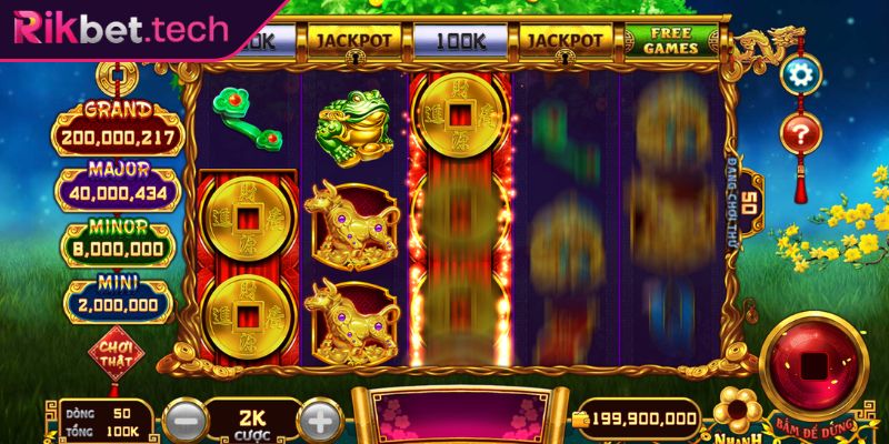 Cung Hy Phát Tài Rikbet – Trò Chơi Slot Game Hấp Dẫn Nhất Năm 2 Thao tác quay vòng đơn giản