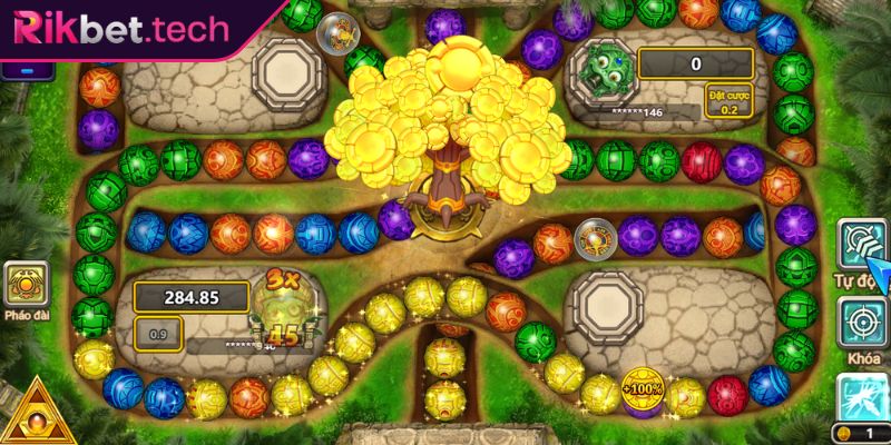 Golden Zuma Rikbet - Hành Trình Khám Phá Kho Báu Cổ Đại 2 Biểu tượng Scatter và Free Spins