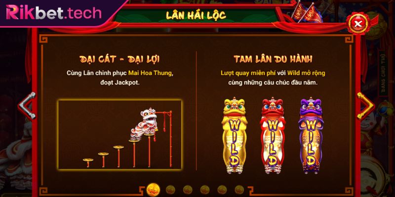 Lân Hái Lộc RIKBET – Trải Nghiệm Nổ Hũ Đậm Chất Á Đông 2 Luật chơi Lân Hái Lộc Rikbet từ A đến Z