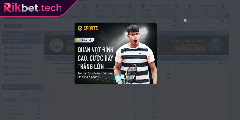 Sảnh K-sport Rikbet - Điểm Đến Cho Người Yêu Thể Thao 3 Mẹo đặt cược hiệu quả tại sảnh K-sport Rikbet